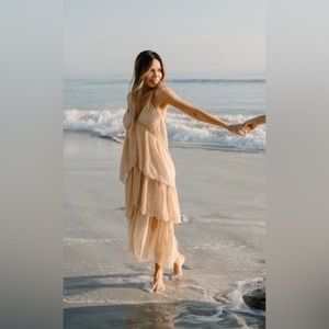 BCBG Halter Lace Dress